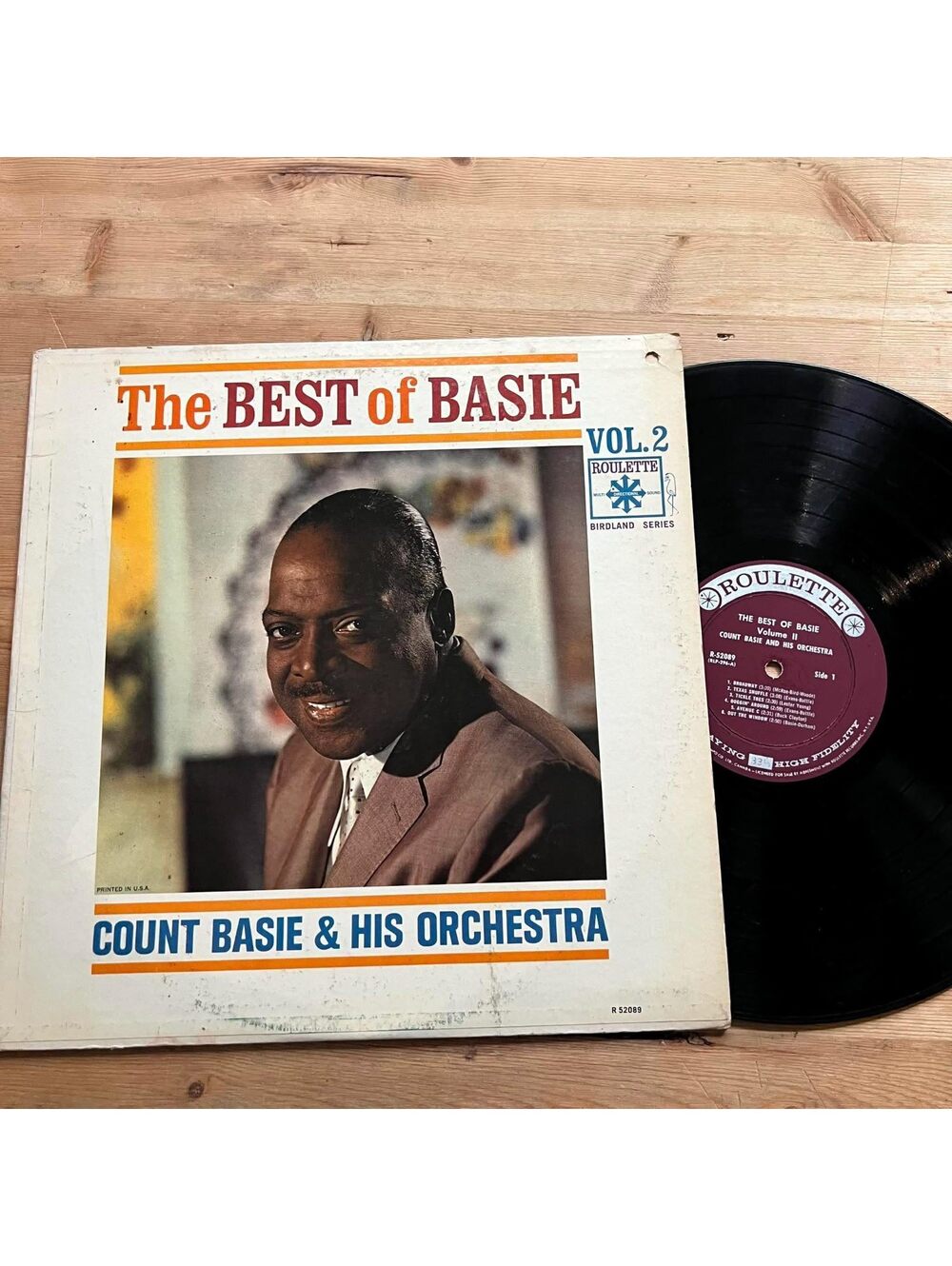 Count Basie & his Orchestra - The Best of Basie Vol.2 33rpm VG+ VR27